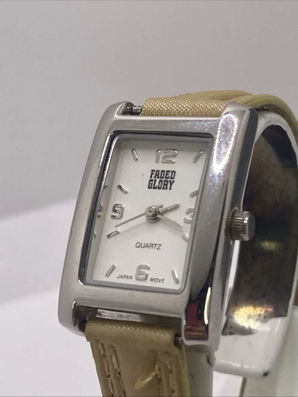 Faded Glory Womens Tank Watch New Battery